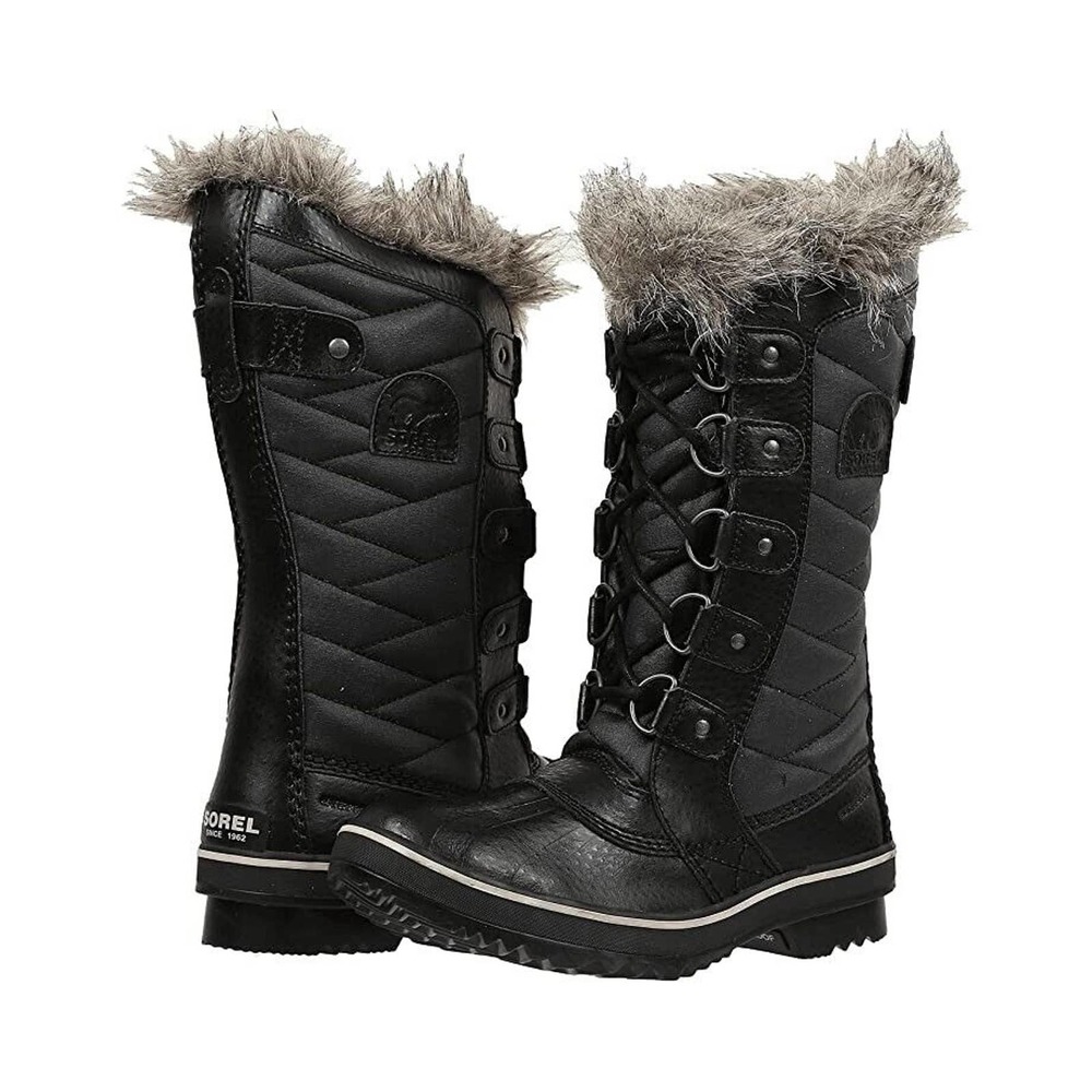 Sorel Women's Tofino II Boots, Black/Stone Size 5